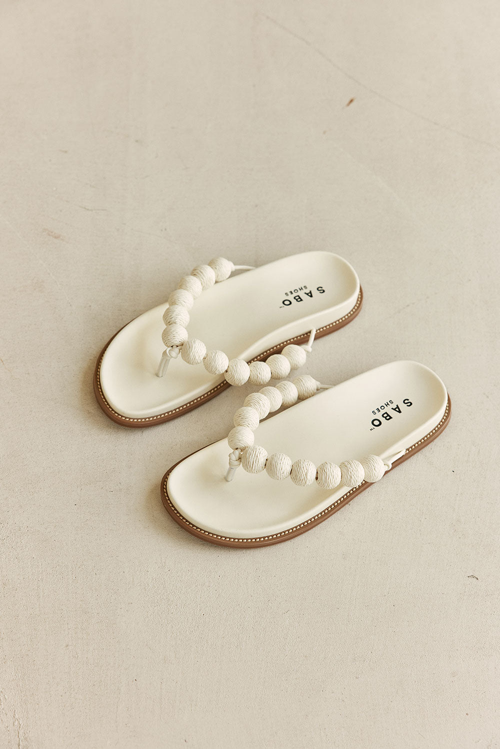 Ivie Sandals - Cream