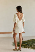 SAMPLE-Lluvia Dress - Butter