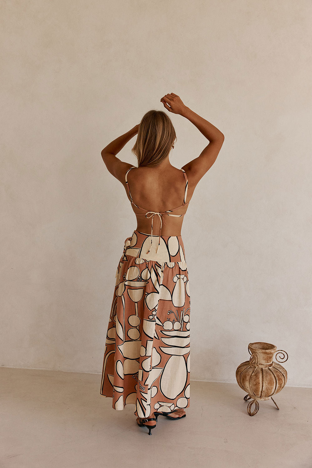 SAMPLE-Tahaa Skirt - Barrosa