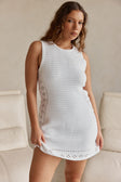 Atticus Knit Dress - White
