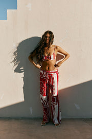 Nisi Tie Bottom - Red Voyage