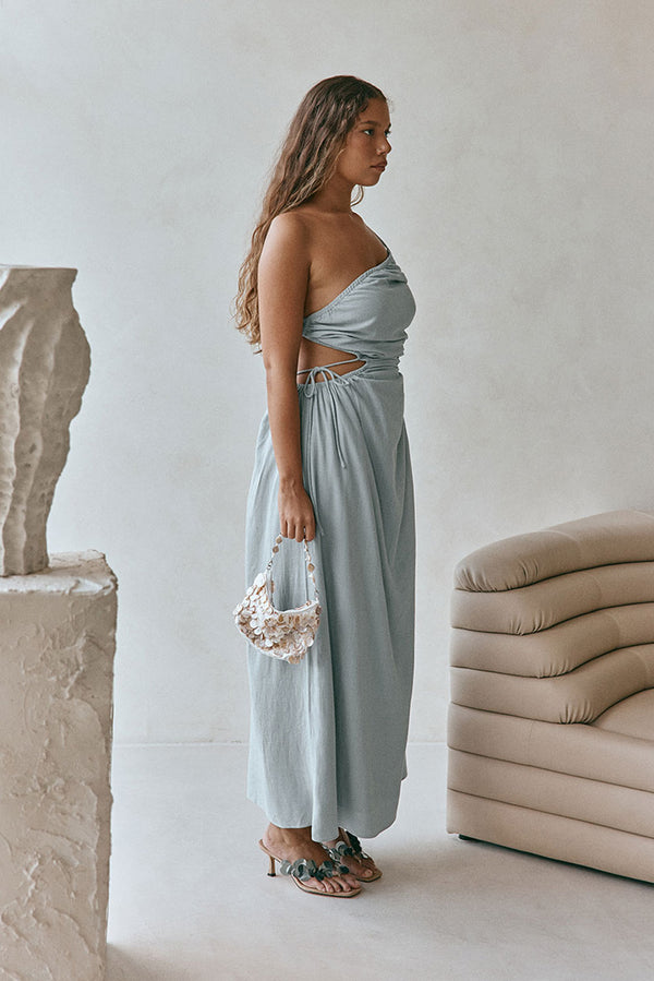 SAMPLE-Mahya Dress - Blue