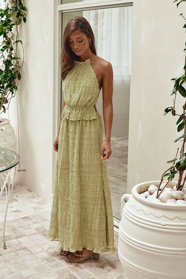 SAMPLE-Cabo Dress - Green