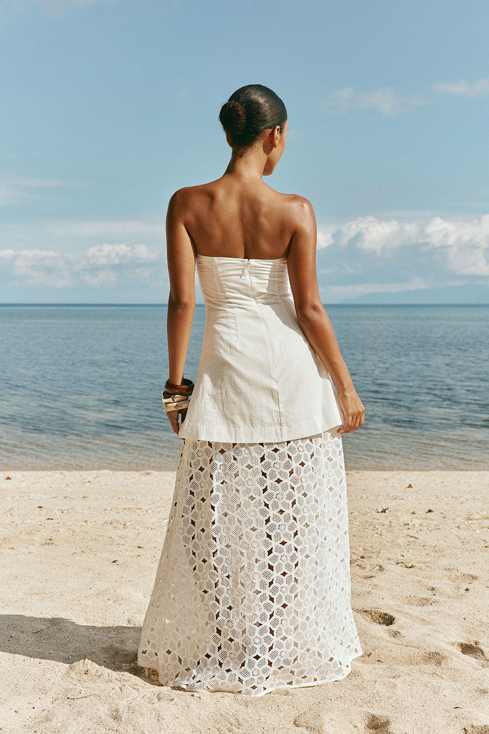 Keana Dress - White