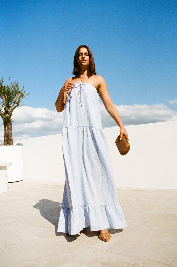 Bella Dress - Blue