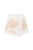 Celestia Skirt - Coastal Shell