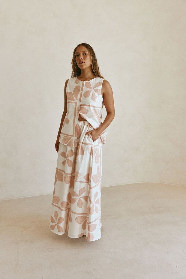 Riko Top - Petal Patch