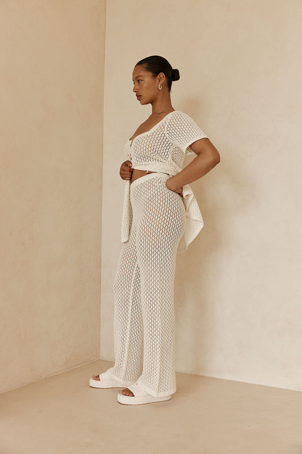 Milana Pants - White