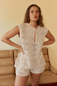Davi Crochet Top