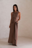 Soleia Dress - Chocolate