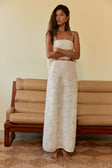 Sirromet Skirt - Flora Blanco