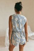 SAMPLE-Sandy Playsuit - Ink Floral