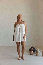 Evelia Dress - White