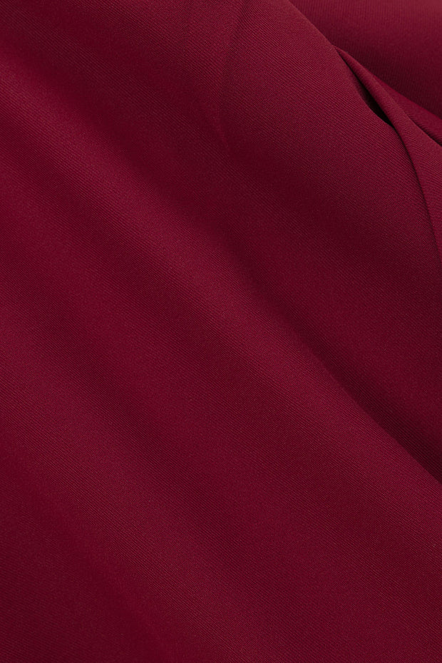 Camellia Dress - Burgundy