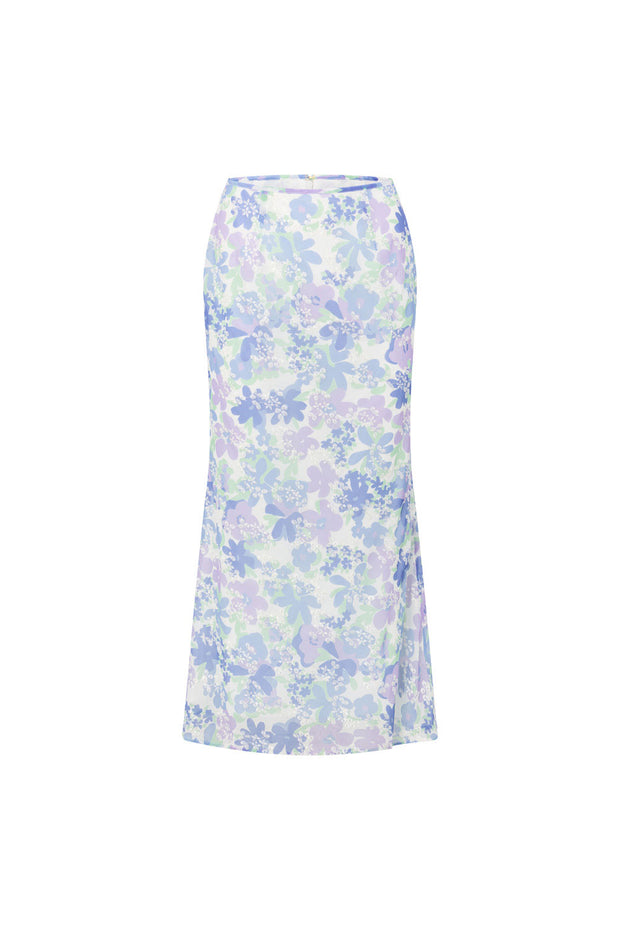 Robyn Midi Skirt - Juniper Floral