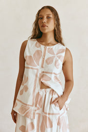 Riko Top - Petal Patch