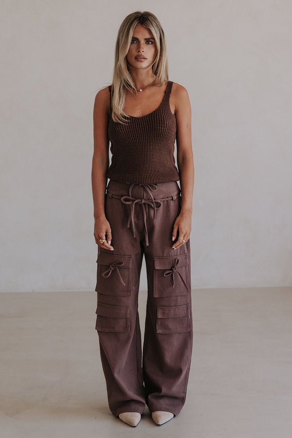 Jaicee Pants - Chocolate