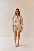 Sammi Playsuit - Tan