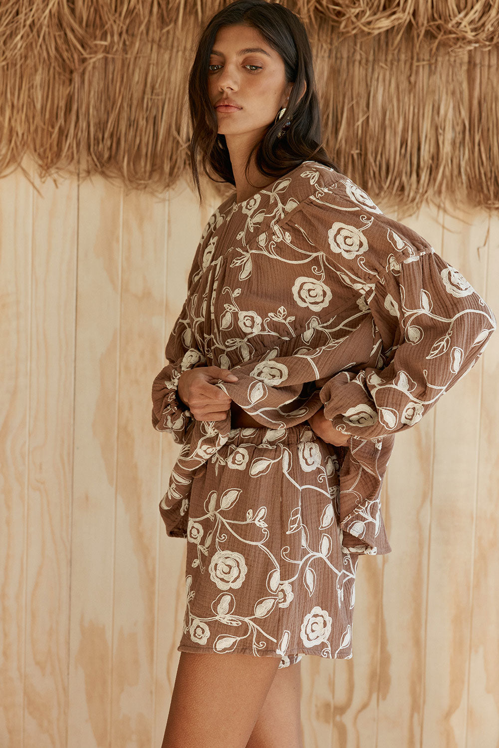 Akel Shorts - Fall Flora