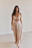 SAMPLE-Eliska Dress - Stone
