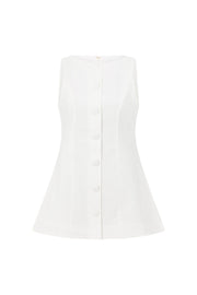Graylee Dress - White