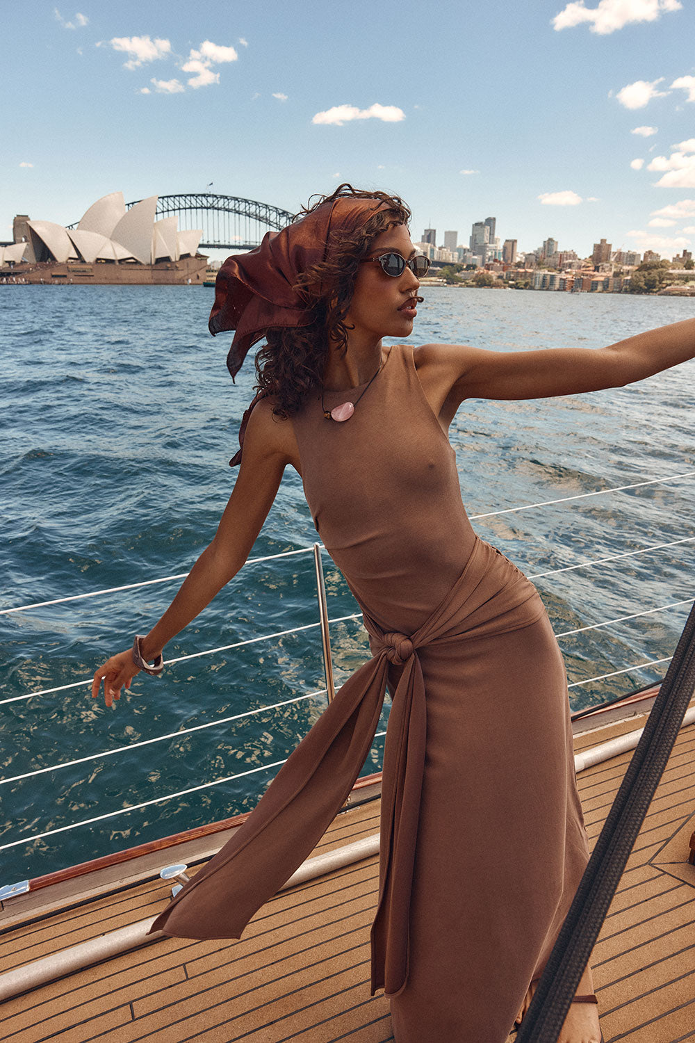 Soleia Dress - Chocolate