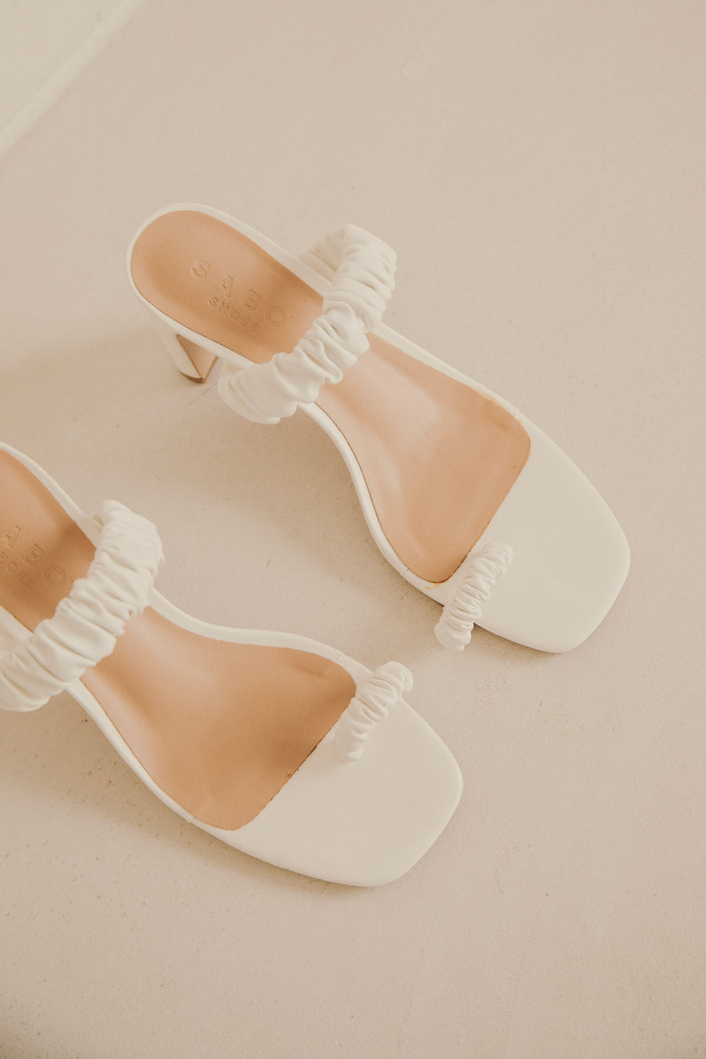 Catalina Heels - White