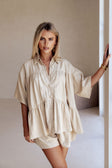 SAMPLE-Luna Top - Beige