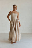 Flore Dress - Toffee