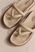 Vivian Sandals - Cream