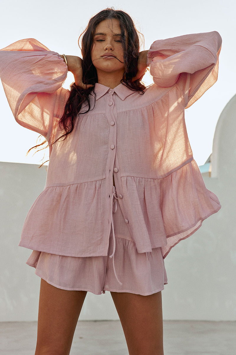 Huxley Top - Blush
