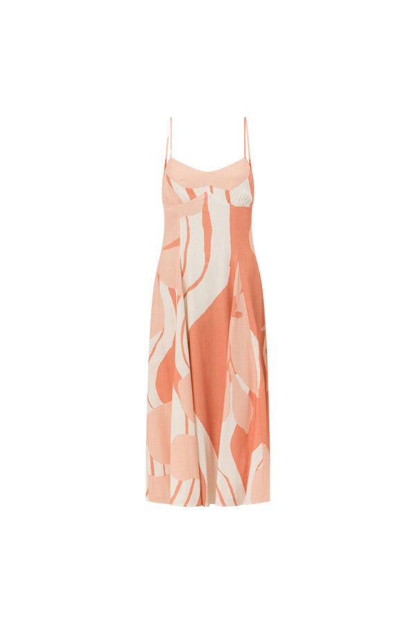 Seme Dress - Peach Solanto