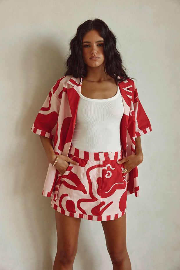 Delphia Top - Darling Floral