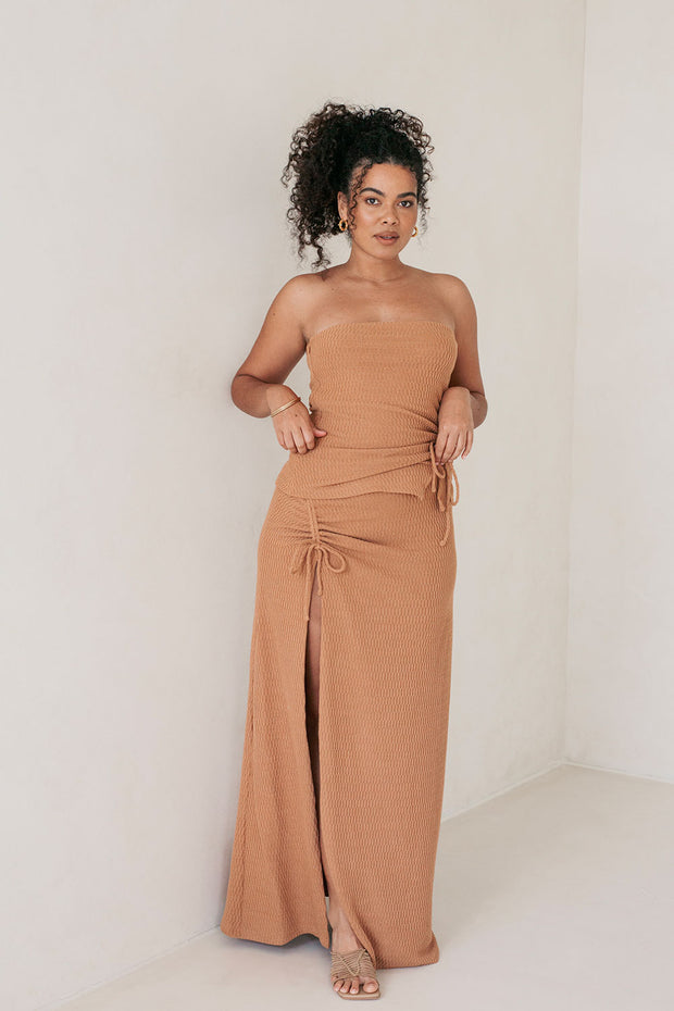 Jenna Skirt - Brown