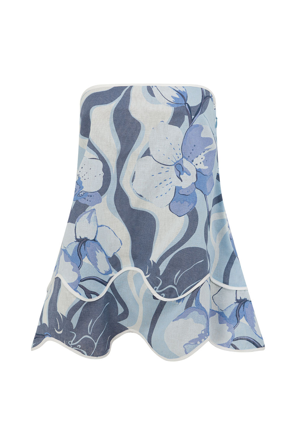 Brooklyn Top - Bouquet Blu