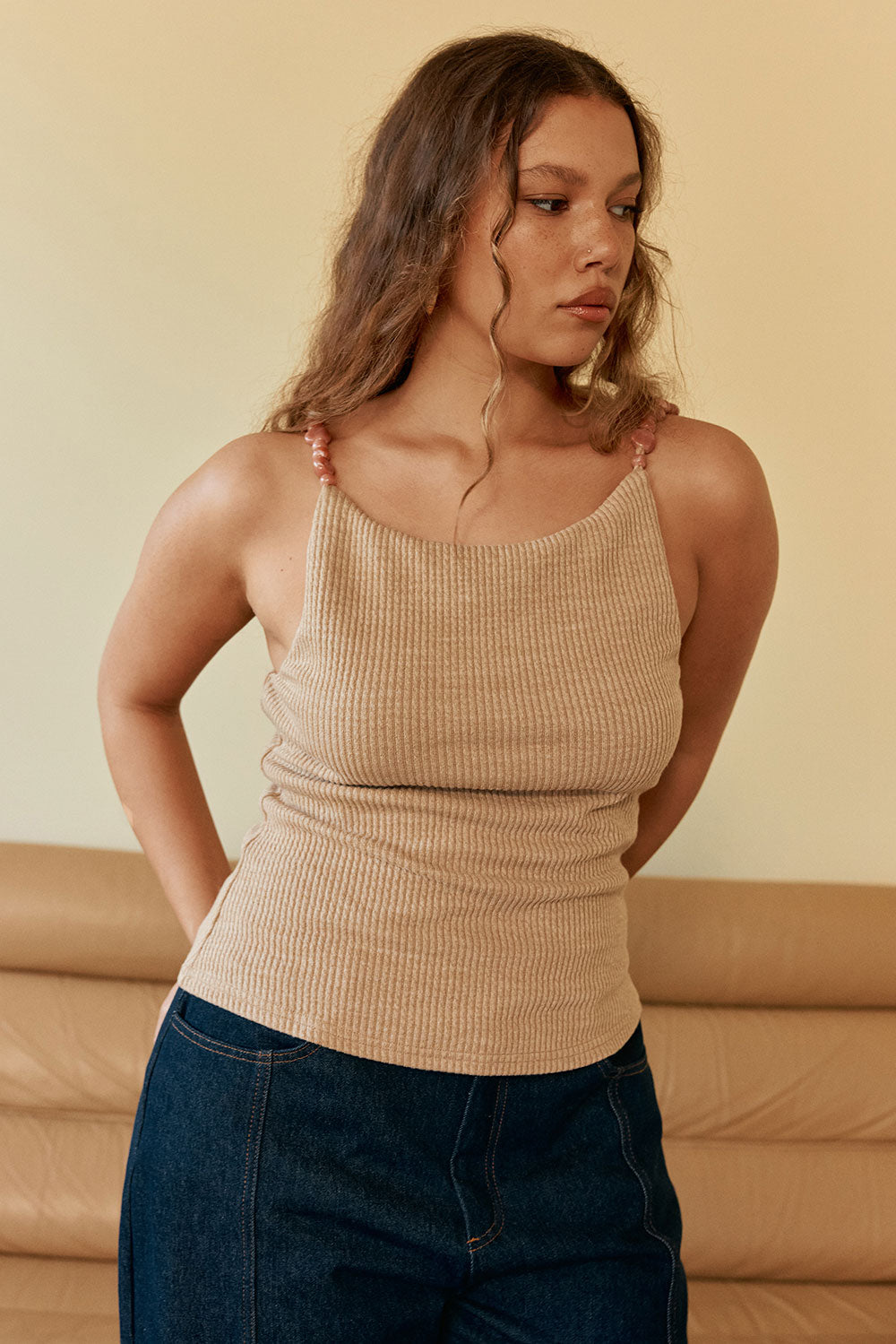 Illaria Top - Tan