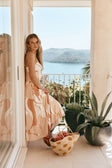 Seme Dress - Peach Solanto