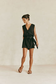 Sandy Playsuit - Black