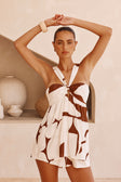 SAMPLE-Jada Playsuit - Sunroom Chocolate