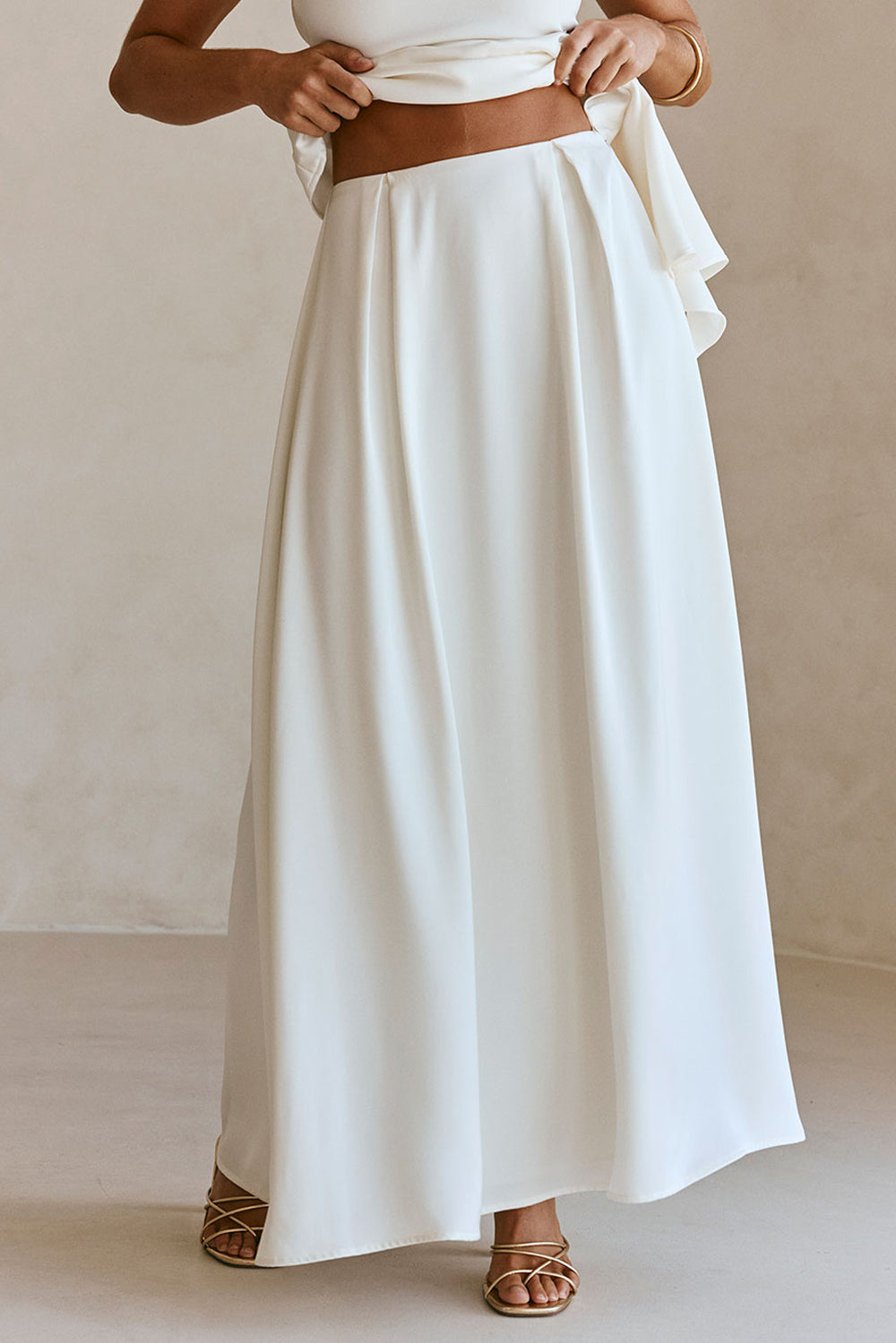 Hailey Skirt - White