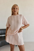 Leah Skirt - Blush