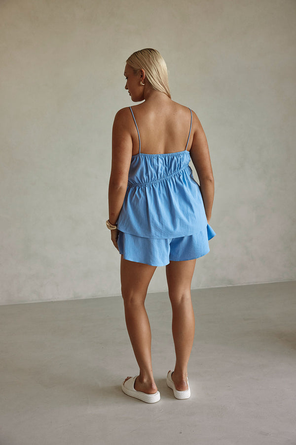Octavia Top - Blue