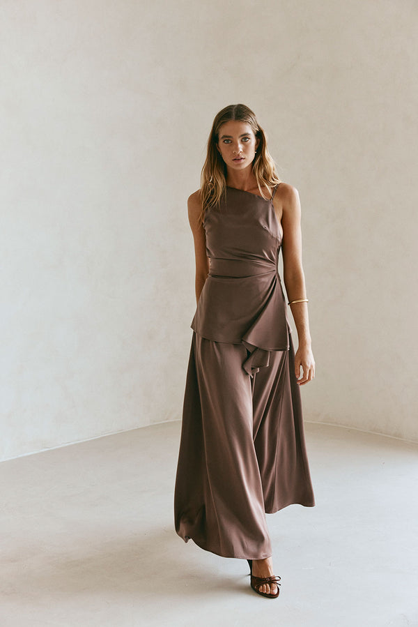 SAMPLE-Hailey Top - Chocolate