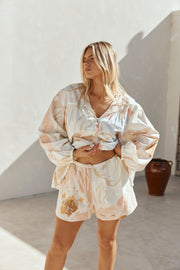 Adalyn Shorts - Vintage Bloom