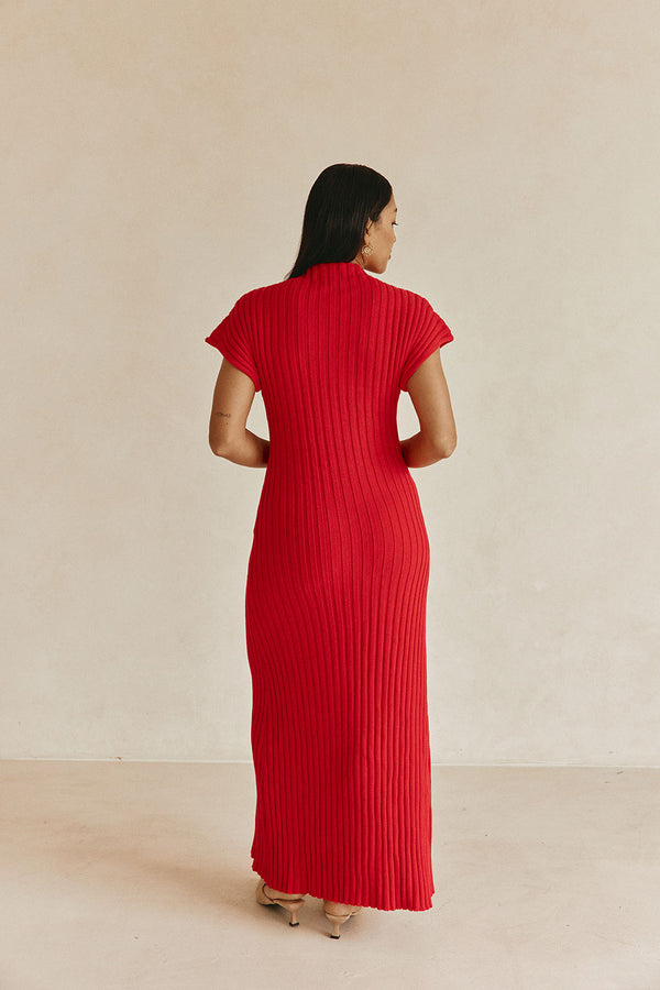 Gemini Dress - Red
