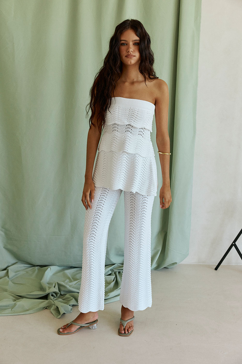SAMPLE-Kama Top - White