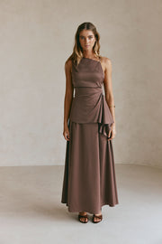 Hailey Top - Chocolate