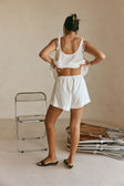Myka Shorts - White