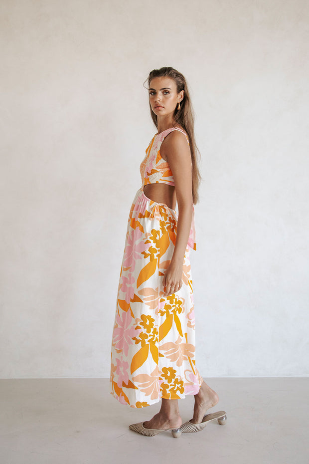 Astley Dress - Hibiscus