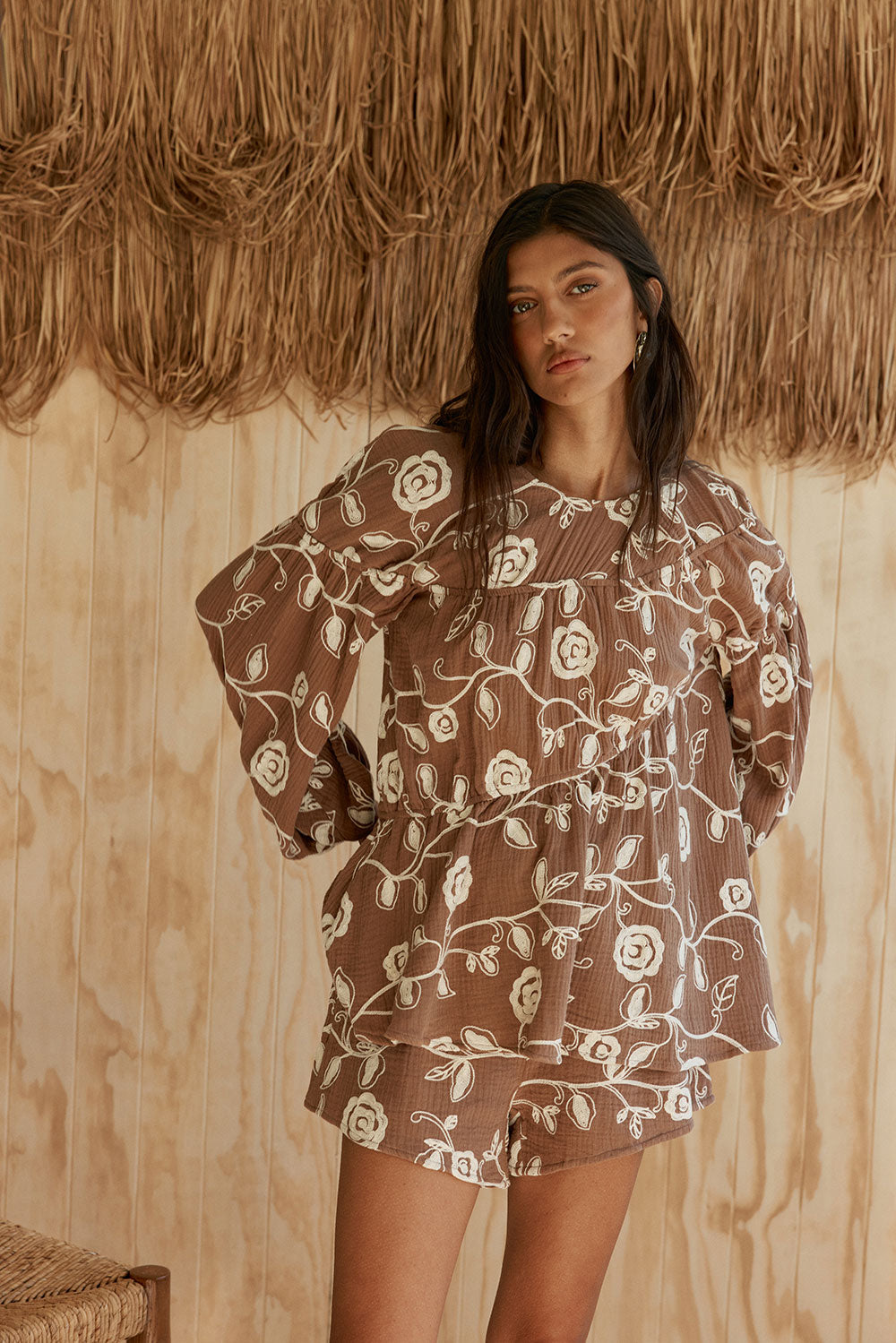 Akel Shorts - Fall Flora